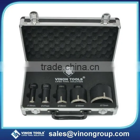 Diamond core drill bit, Diamond hole saw for granite