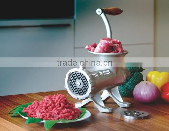 BR045 12# manual cast iron meat mincer with LFGB test