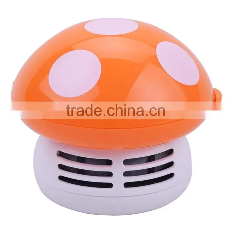 2015 hot sale !!new fashionable mini mushroom desk vacuum cleaner