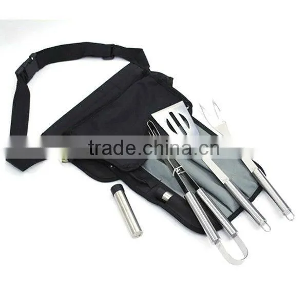 BQ-0033 / 7 pcs stainless steel bbq tool sets