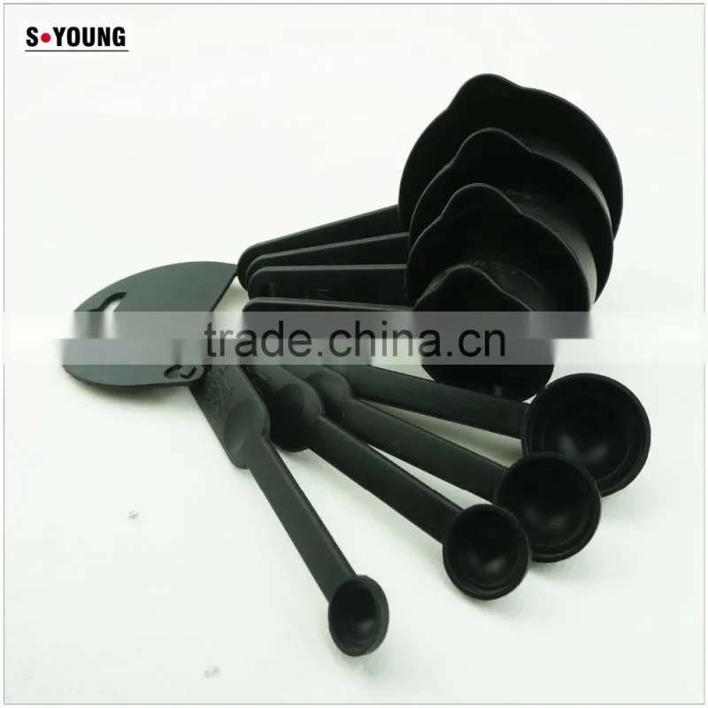 47012 8pcs Plastic Kitchen Measuring Spoon