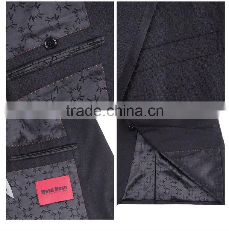 Two button single breast mens wedding tuxedo new design wedding ceremony best man blazer