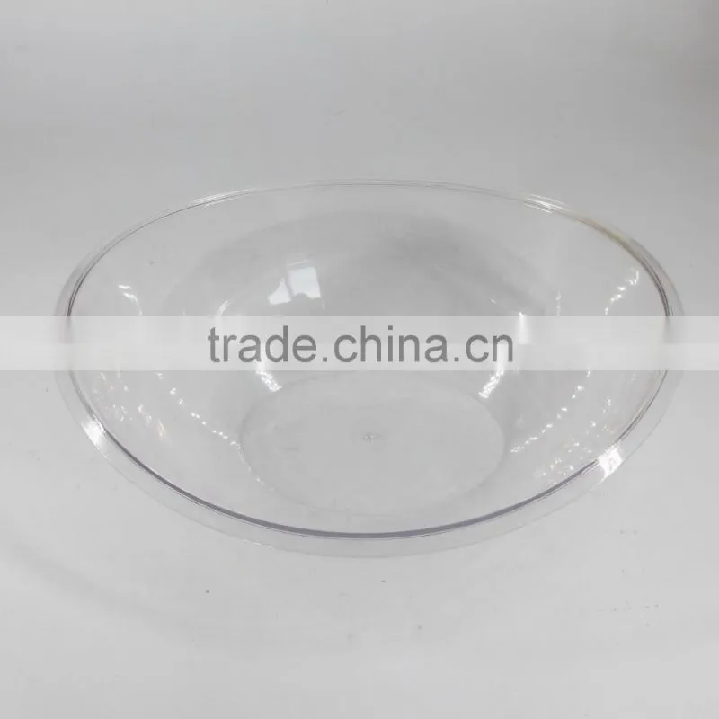 transparent colour mixing bowl salad bowl plastic