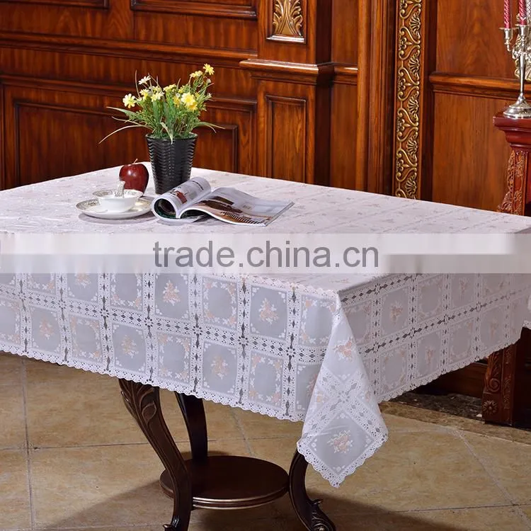 PVC tablecloth in rolls custom printed tablecloths for sale