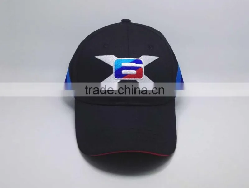 100% black cotton cool mens hats and caps