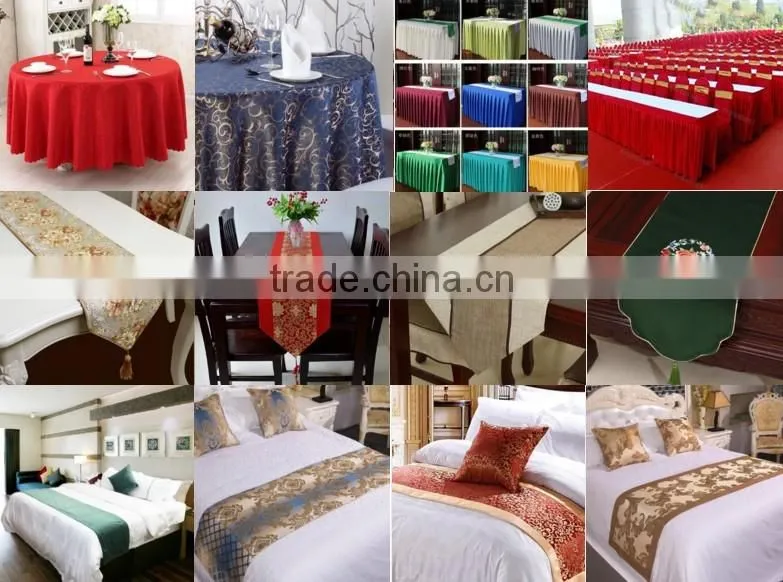 European high-grade garden style cotton round tablecloth / table cloth tablecloths round table