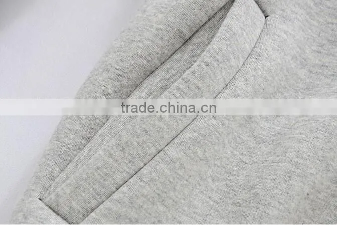 Hot Sale Casual Cotton Fleece Hoodies Men Pullover Plain Custom Print Cartoon Elephant XN-16049
