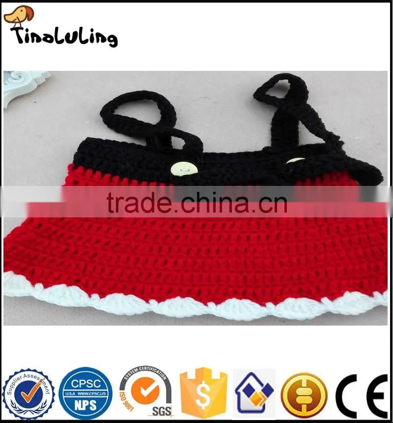 NPT84 Tinaluling woolen baby photography prop Christmas photo props for newborn