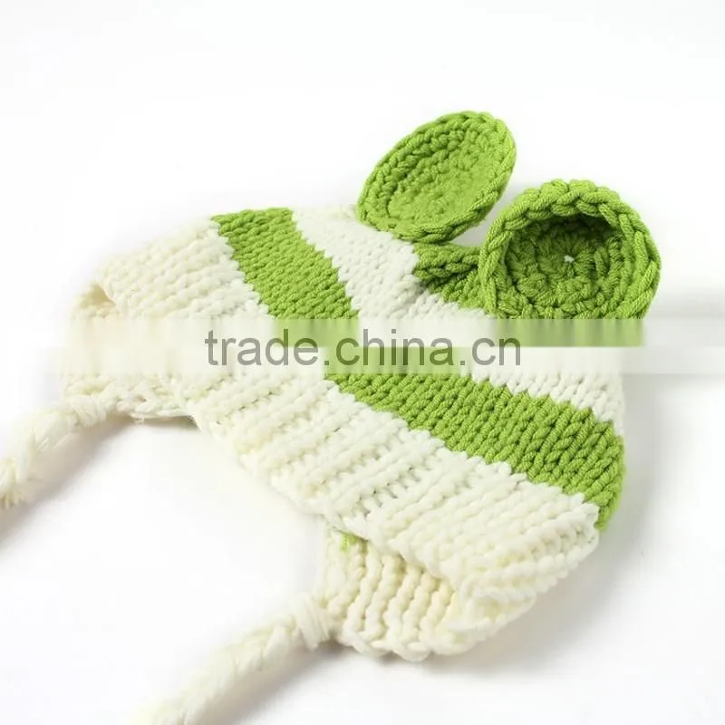 handmade crochet frog photography for infant clothes baby photography outfit baby photo props