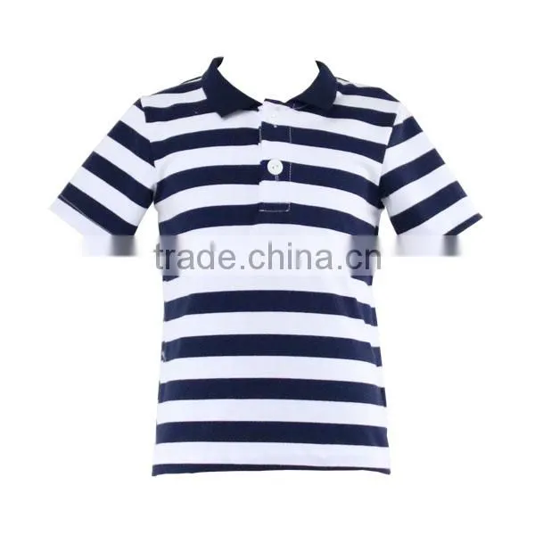 Stripe shirts 2017 high quality new fashion children custom shirts