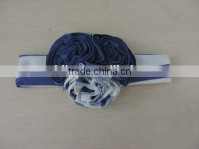 boutique stretch hairbands for baby girls cheap remake elastic sport stripe headbands for children flower hairwear