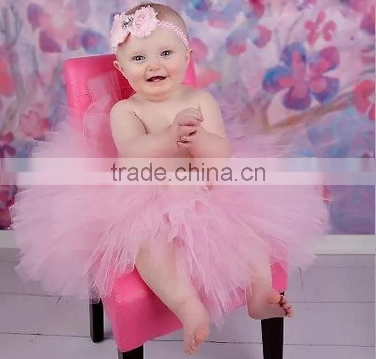 2016 Newest Baby Girls Pettiskirt Tutu For Party Wedding Kids Rainbow Tutu Skirt