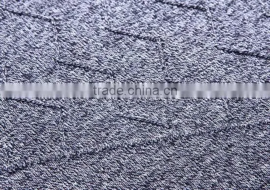 The long sleeve black/white front stripes design knitting pullover casual men knitted sweater