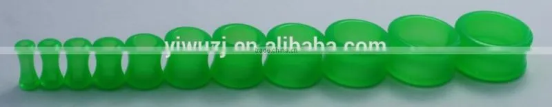 2014 Round Ear Plugs Fack ear Tunnel Acrylic tapers body piercing jewelry