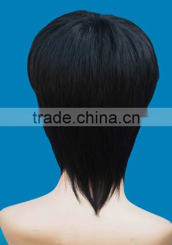 new style handsome men's wig (factory direct sale)