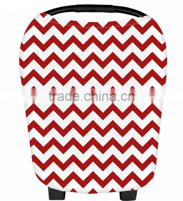 Organic Cotton Breathable Nursing Scarf Cover Up for Breastfeeding and Baby Car Seat Cover
