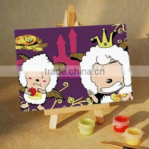 oil painting ,Digital oil painting (oil painting by numbers).MA013.98-0