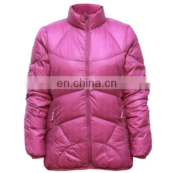 2015 fashion warm nylon for the winter goose down jacket duck down jacket