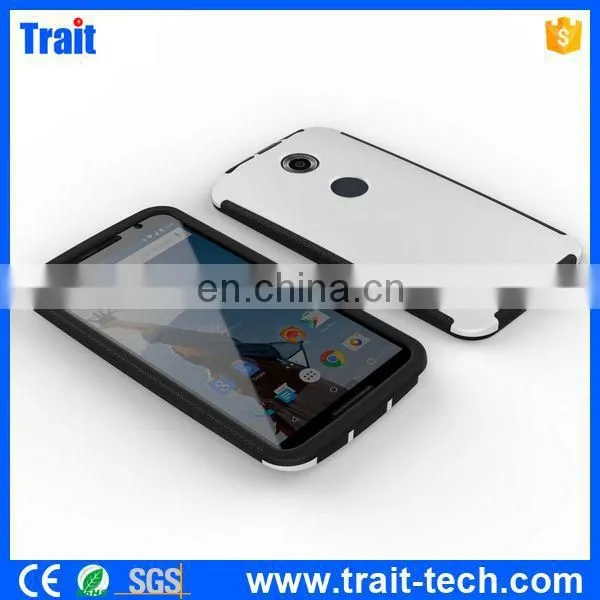 Factory Price Full Screen Protect Back Cover Case For Motorola Google Nexus 6