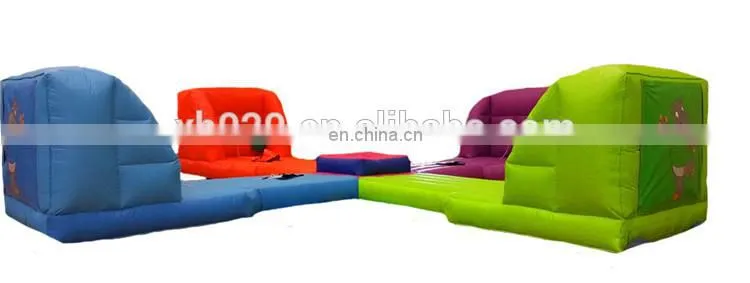 Interactive game hippo chow down inflatable game for kids