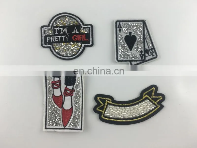 fruit Patches Beaded Handmade Applique