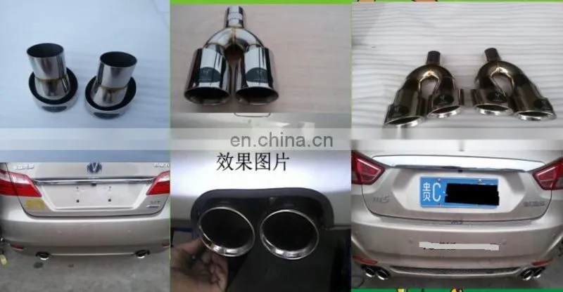 Angle Cut Chrome Exhaust Tip