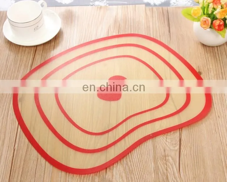 Flexible customized print chopping board