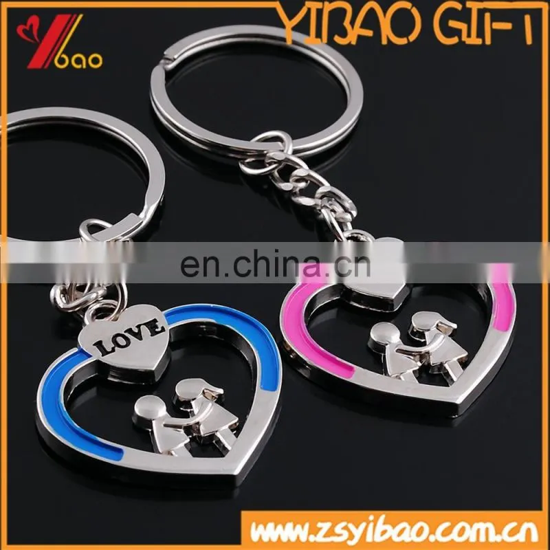 Metal material and custom metal keychain type for promotional item