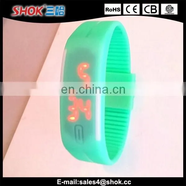 2015 Waterproof Bracelet Wristwatch fashion LED digital Watches