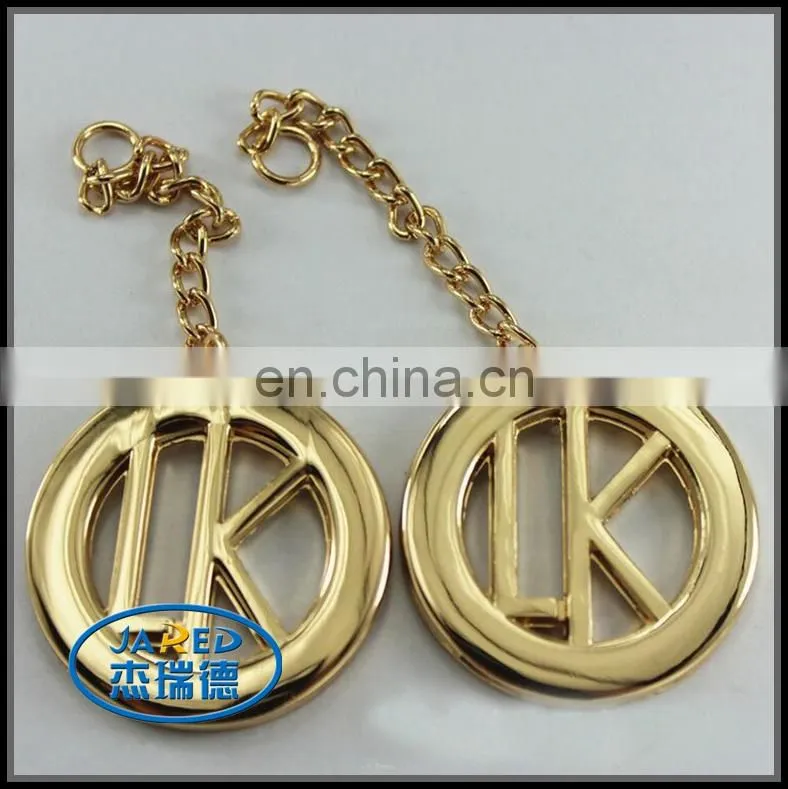 Custom cheap design metal gold charm decration pendant for engraving