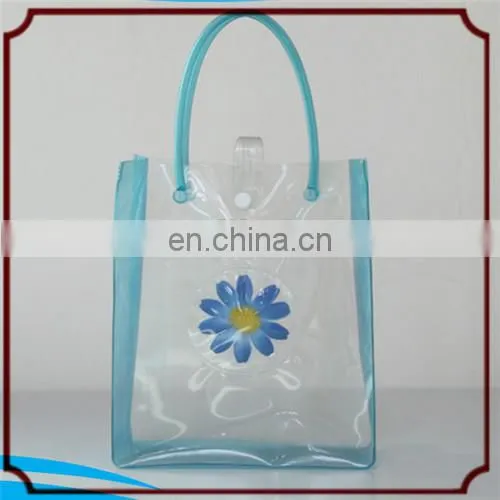 PVC Cheap supermarket plastic promotion bag for jelly