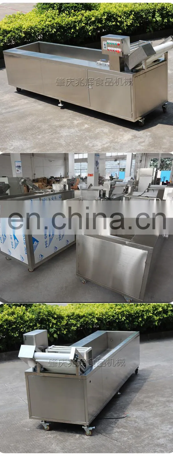 Customized commercial ozone vegetable washer fruit and vegetable washing machine