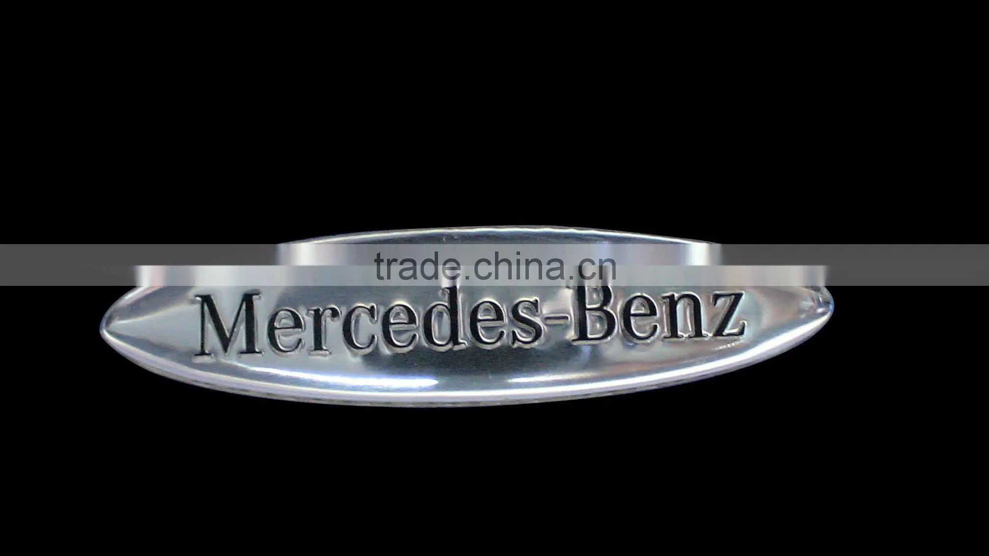 Red Sun Domed Nameplate