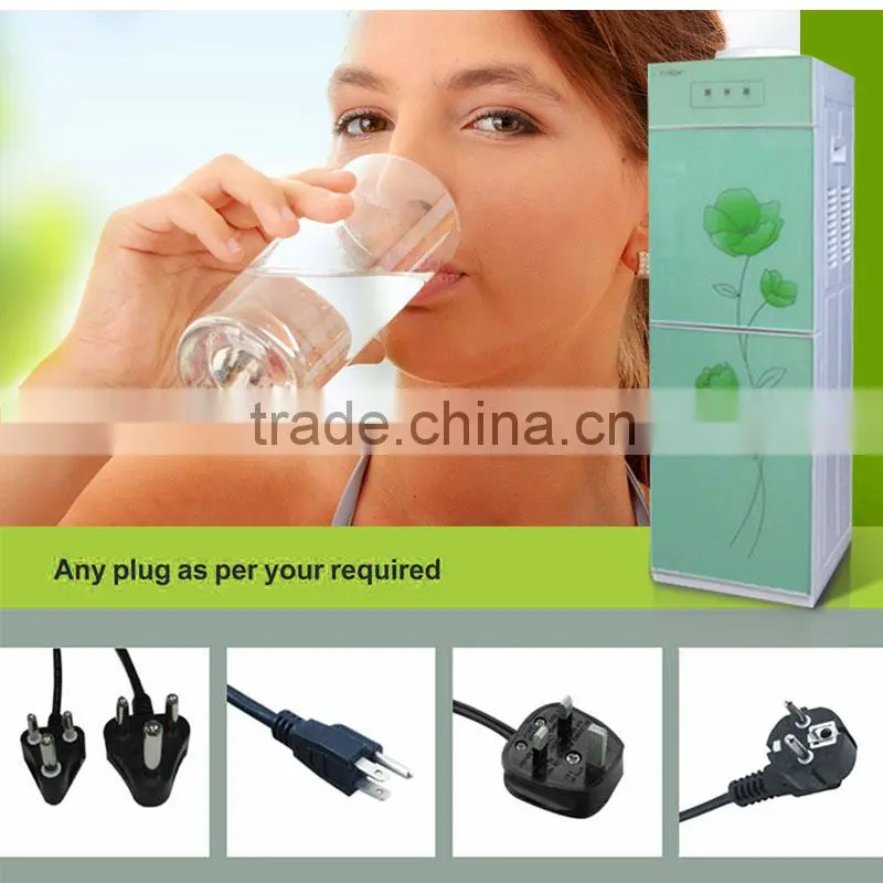 home appliance glass door water cooler/floor water dispenser/classic water dispenser