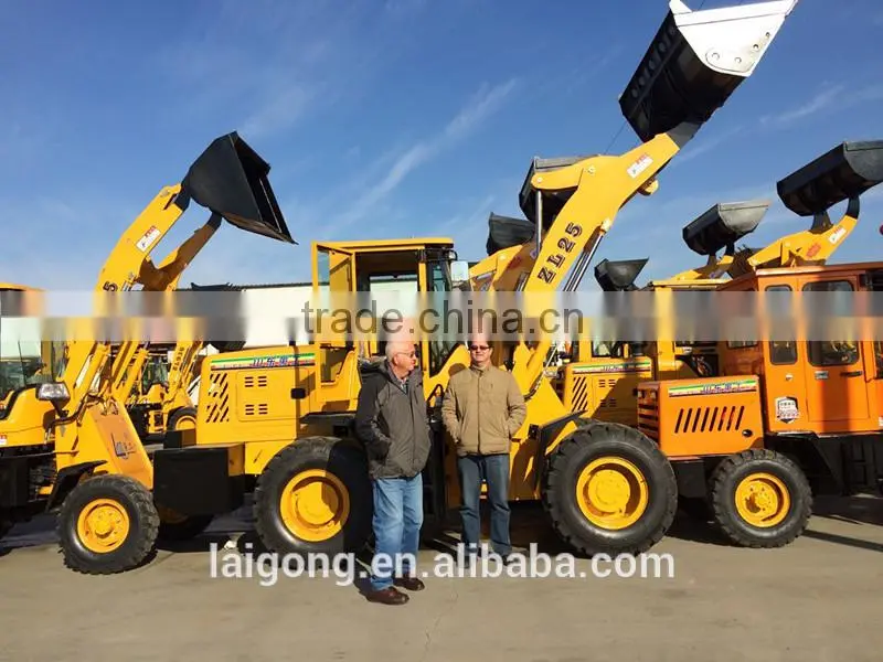2.5ton wheel loader Front wheel loader