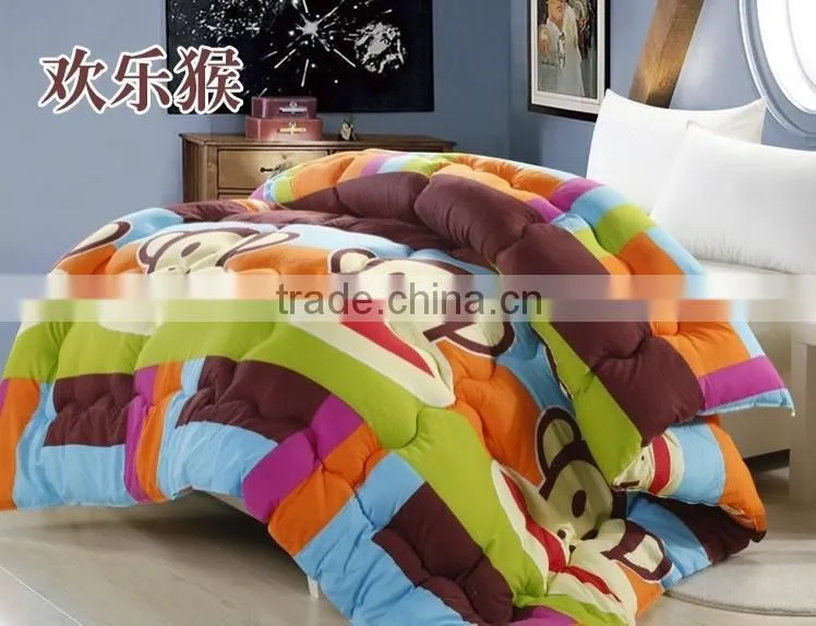 cheap home sense printed kids design patchwork quilt bedspread sale support OEM can be customize