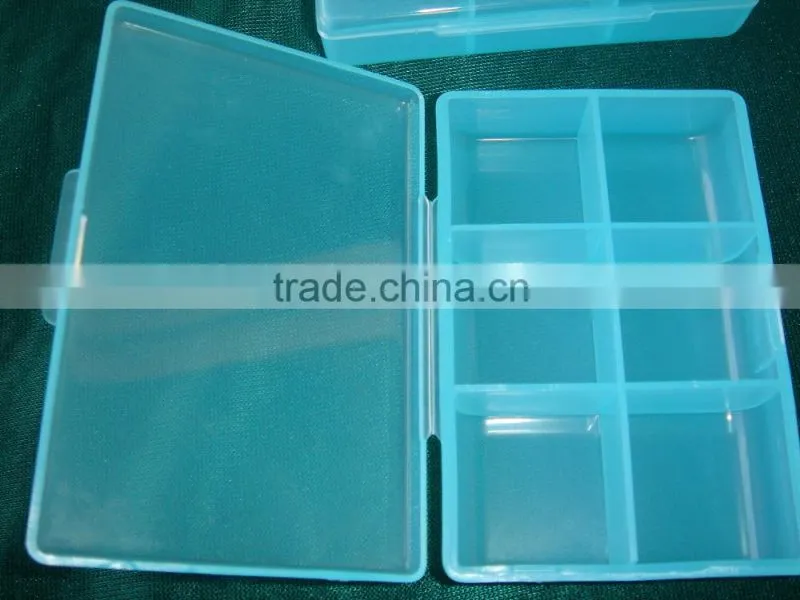 Hot Sales For Promotion 6 Companrtment Japanese Pill Box