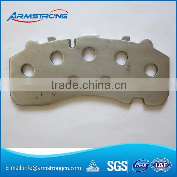 High Shear Strength High Conformity truck brake back plate stainless