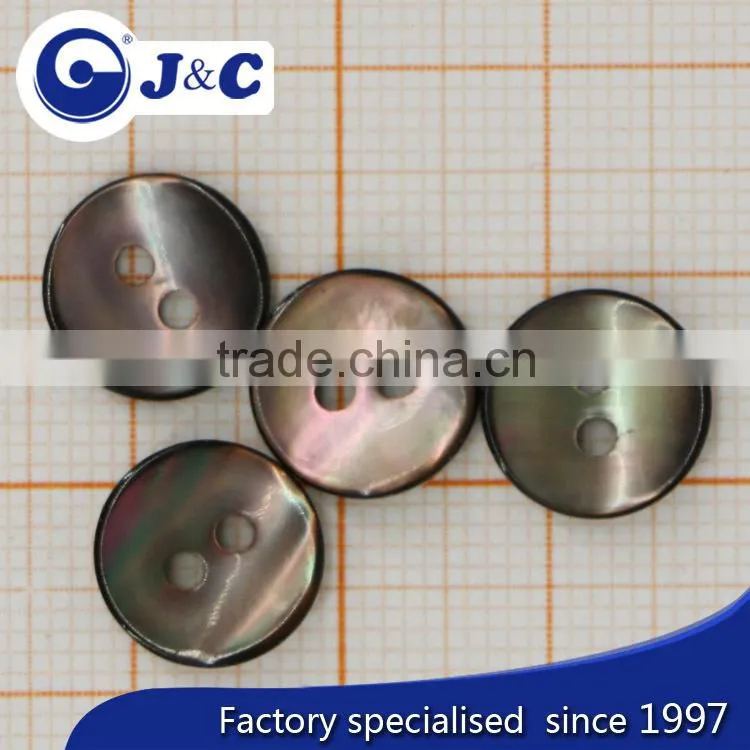 2015 OEM brown color cat eye shell button