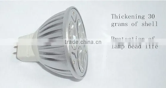 12 volt led spot lights 3w MR16