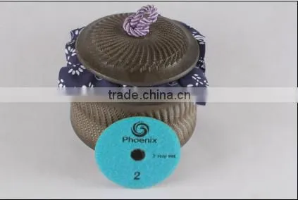 Premium granite wet polishing pad