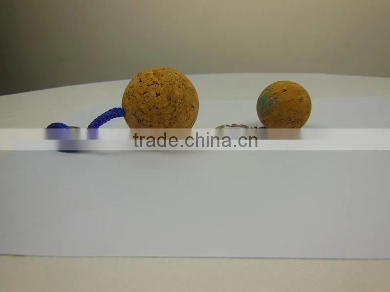 Cork Keychain For Promotional Gift