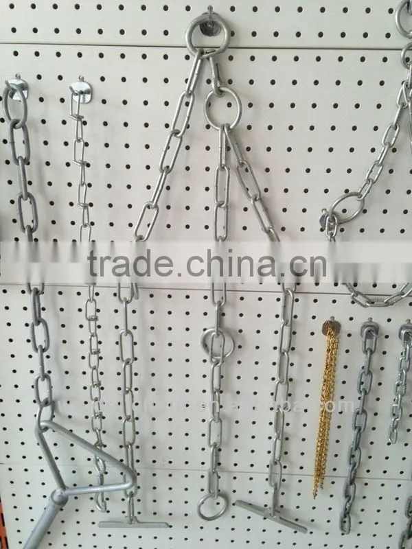 High Strength Cheap Chain Link Dog Kennels/Steel Link Animal Chain