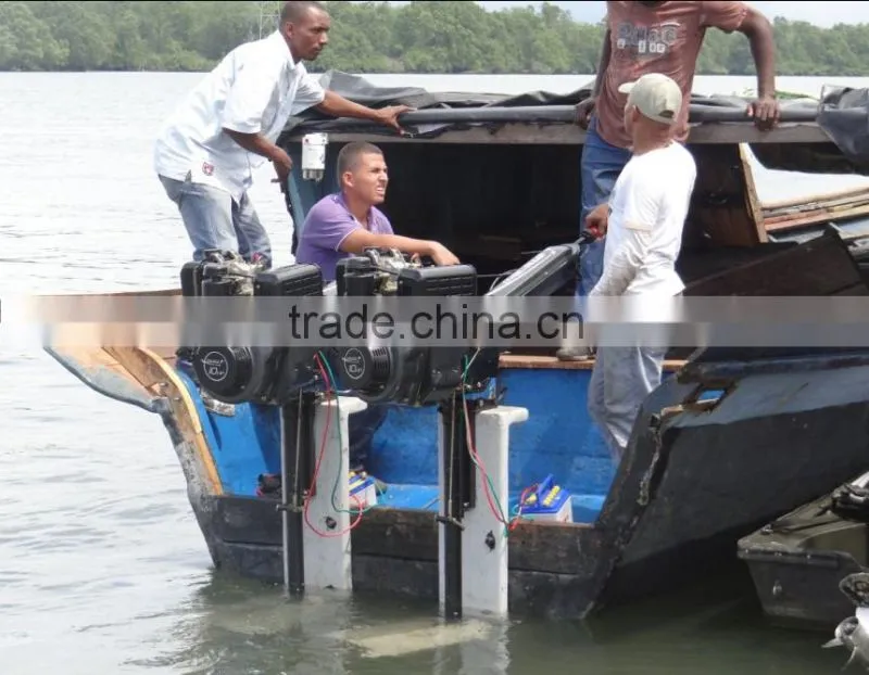 hot sale 4stroke chinese electric outboard engine
