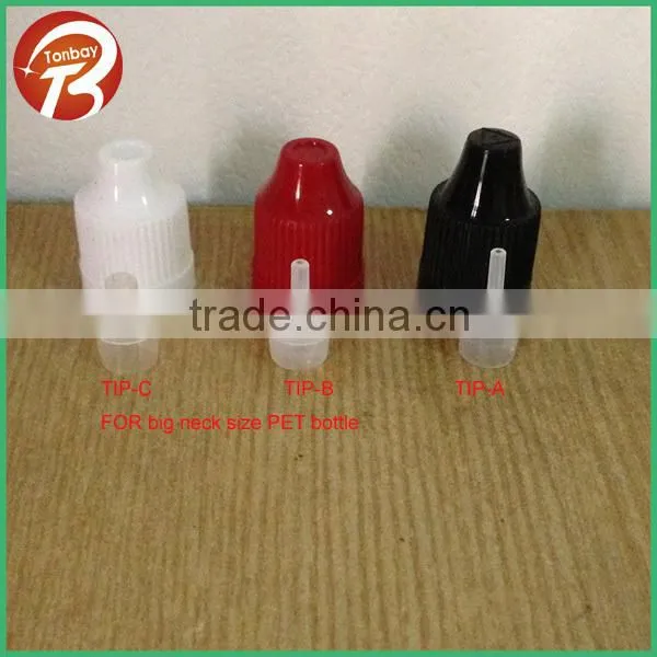 10ml 15ml 20ml 30ml 50ml empty plastic clear PET e liquid bottle with three holder tips&childproof cap engraved triangle sign