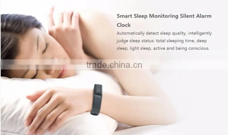 Bluetooth Waterproof bracelet pedometer, Touch Key Vibrating wristband, Smart Wristband With OLED Screen