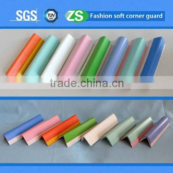 Soft colorful protect wall corner