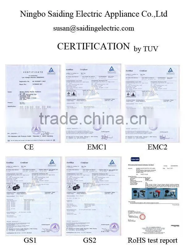 Factory 100% New Design CE GS RoHS CB, 1000W-1200W, Mini Hair Dryer, Hair Blow Dryer Price