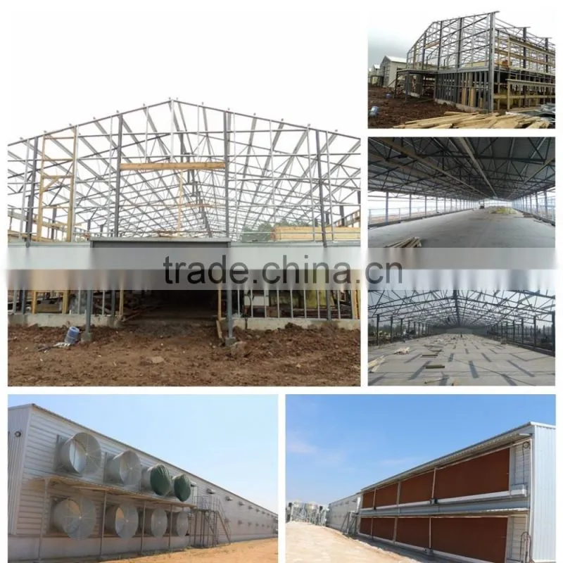Light Steel prefab Farm House for Chicken