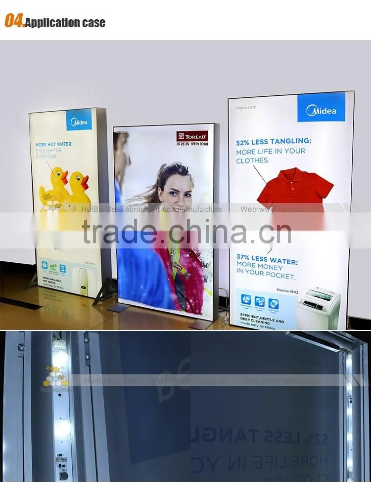 3 year warranty outdooor edge-lit led SMD3535 for double side light box